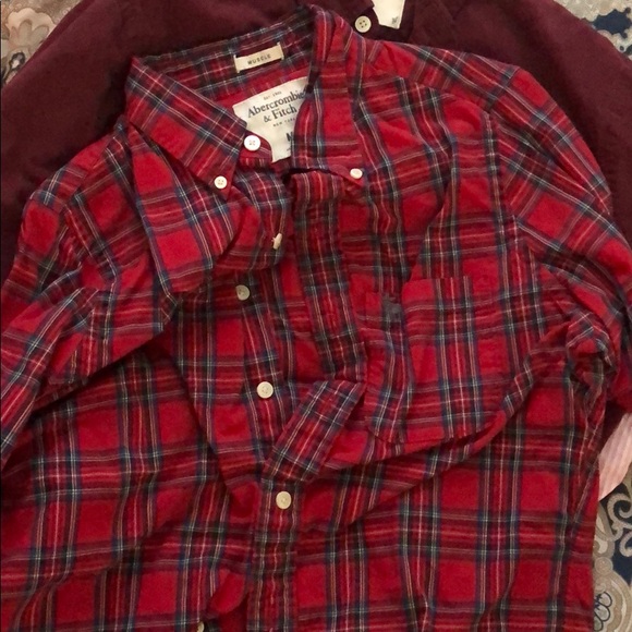 Abercrombie and fitch casual shirts - Picture 1 of 4